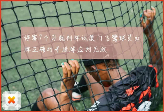 停赛7个月裁判评议厦门飞鹭球员红牌正确对手进球应判无效