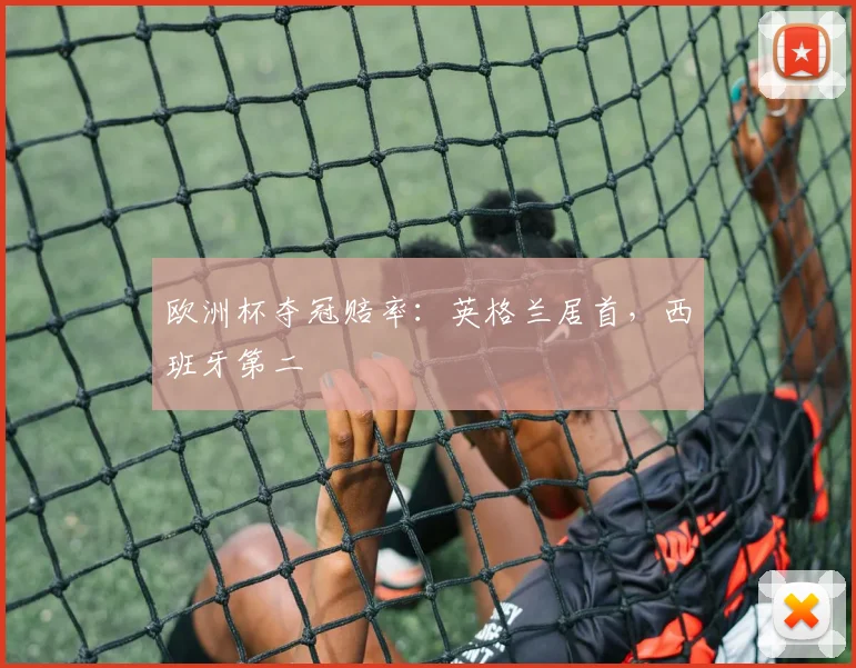 欧洲杯夺冠赔率：英格兰居首，西班牙第二
